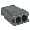 Клемма с пастой СМК 772-242 2-х проводная серая IEK