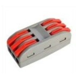 Клемма монтажная проходная LE TB3 3х3/0,08-4мм2  LEEK