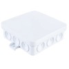 Коробка распред. о/у 100х100х35 (67095Б) белая, IP54