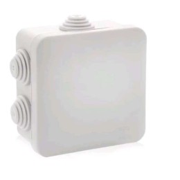 Коробка распред. о/у 70х70х40 (67030Б) белая, IP55