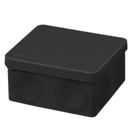 TDM Распаячная коробка, двухкомпонентная ОП 100х100х50мм IP66 черная, SQ1401-2913