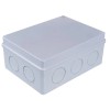 Коробка распределит. 2-х комп. 150х110х70 HF УФ стойкая IP67 серая GE42441