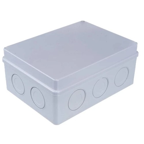 Коробка распределит. 2-х комп. 150х110х70 HF УФ стойкая IP67 серая  GE42441