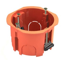Коробка уст. ГК D65х45, пласт..зажим, саморезы GE40022