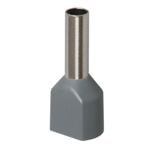 НШВИ(2) 10-14 Наконечники-гильзы с изолир. фланцем для 2-х 10 мм2 20шт