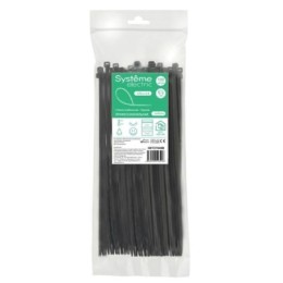 IMT37048B Стяжка нейлоновая 370х4,8 черная (100шт)  Systeme electric