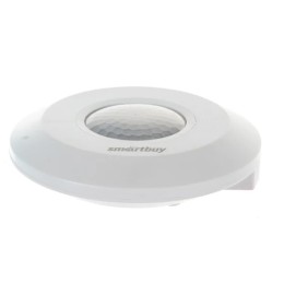 Датчик движения SMARTBUY 012 потолочный 360гр. 4м 800Вт. бел. IP20