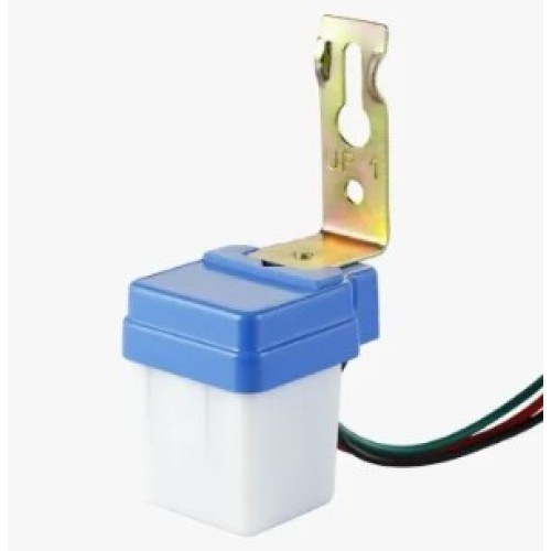 Фотореле LE PC1 (606) 6А 1400Вт IP44 белый, LEEK