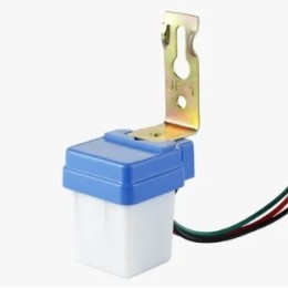 Фотореле LE PC1 (606) 6А 1400Вт IP44 белый, LEEK