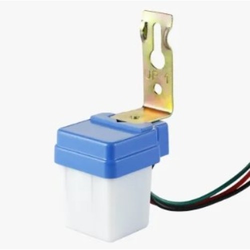 Фотореле LE PC1 (606) 6А 1400Вт IP44 белый, LEEK