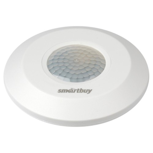 Датчик движения SMARTBUY 012 потолочный 360гр. 4м 800Вт. бел. IP20