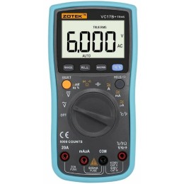 Цифровой мультиметр VC17B+ 750V,20А,автопредел,прозв. усиленн. щупы ZOTEK