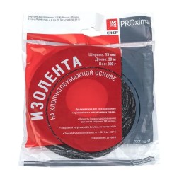 Изолента ХБ 300гр, 15мм (рул.30м) PROxima, EKF