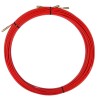Протяжка кабельная (УЗК в бухте),30м,стеклопруток,d=3,5мм.красная