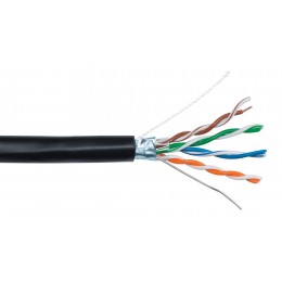 Кабель UTP 4х2х24 кат.5е 24AWG CCA (омедненная жила) PVC LE LEEK