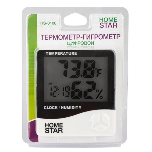 Термометр-гигрометр цифровой HOMESTAR HS-0108