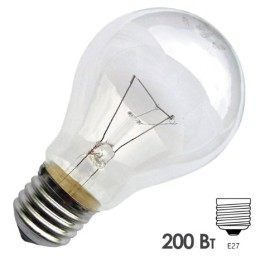 Лампа-Теплоизлучатель Т 230-240-200Вт Е27