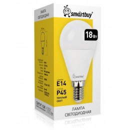 Лампа с/д  P45-18W/3000/E14 1440Лм SMARTBUY