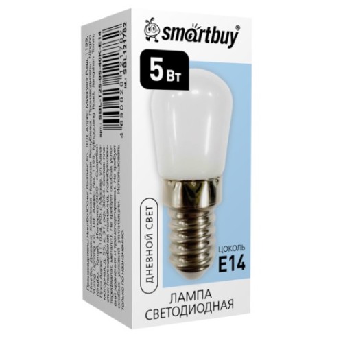 Лампа с/д  SMARTBUY д/холод. Т25-05W/4000/E14