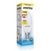 Лампа с/д C37-12W/3000/E14 960Лм SMARTBUY (SBL-C37-12-30K-E14)