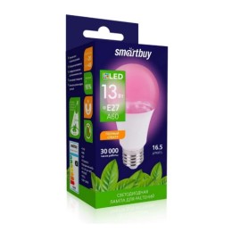 Лампа светодиодная ФИТО A60-13W/E27 SMARTBUY (SBL-A60-13-fito-E27)