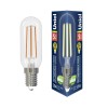 GLZ04TR Лампа с/д д/холод. и вытяжки 5Вт 3000К Е14 прозрач. (LED-Y25-5/3000К/E14/CL) UNIEL