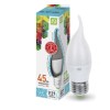 Лампа светодиодная LED-CВЕЧA на ветру -standart 5.0Вт, 220В, Е27 4000К, 450Лм ASD