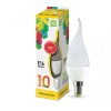 Лампа светодиодная LED-WAP-standart 10Вт, 230В, Е14 3000К, 900Лм ASD
