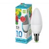Лампа светодиодная LED-WAP-standart 10Вт, 230В, Е14 4000К, 900Лм ASD