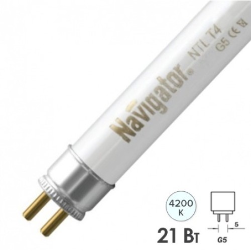 Лампа люминесцентная NTL-T5-21W/840 G5