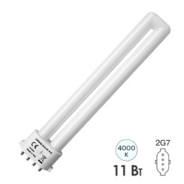 Лампа КЛЛ DULUX S/E 11Вт/840 4р 2G7 Osram