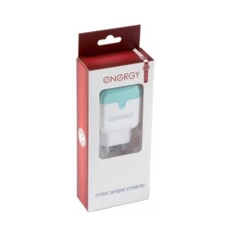 Сетевое З/У Energy ET-33, 2 USB разъема 2,1А, белый