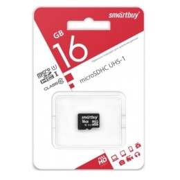 Карта памяти SMARTBUY 16 Gb Class 10
