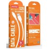 Дата-кабель Smartbuy S25 Type C белый 3А,  1м.