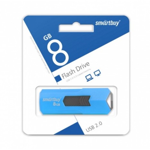 UFD 2.0 накопитель Smartbuy 8GB STREAM Blue