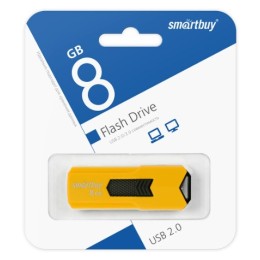 UFD 2.0 накопитель Smartbuy 8GB STREAM Yellow
