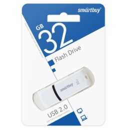 USB-накопитель Smartbuy 32GB Paean White