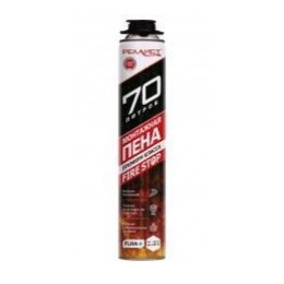Пена монтажная проф. REALIST PRO огнестойкая 70л 900гр