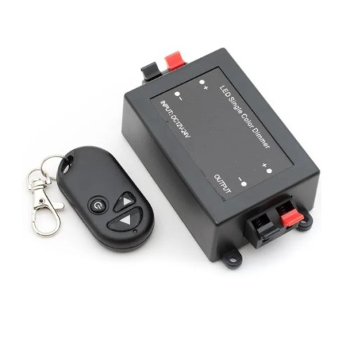 Диммер радио с брелоком 8А 12V/24V, RF-DIM-3-8А (SWG)
