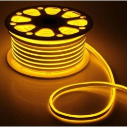 Светодид. герм. лента LE LED NEON 2835-120 9,6Вт/м желтый 220В IP67 LEEK