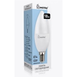Лампа с/д  С37-18W/4000/E14 1440Лм SMARTBUY