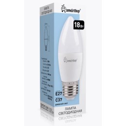 Лампа с/д  С37-18W/4000/E27 1440Лм SMARTBUY