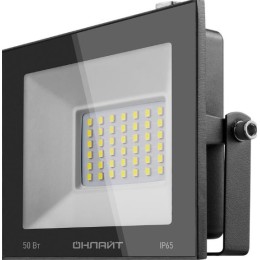 Прожектор светодиодный OFL-50-4K-BL-IP65-LED 50Вт 230В 4000К IP65 черный, ОНЛАЙТ