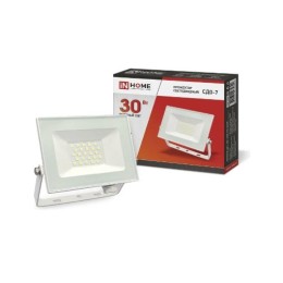 Прожектор светодиодный СДО-7 30Вт 230В 6500К 2400Лм белый IP65 IN HOME