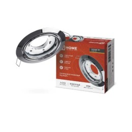 Точечный поворотный светильник GX53R-RT RC металл под лампу GX53 230В хром IN HOME