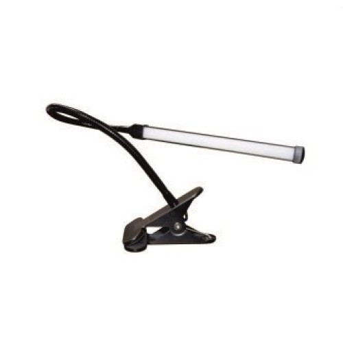 Свет-к настольный с/д LE LED TL-694 12W Black (черный) прищепка