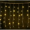Электрогирлянда бахрома LE LED XMAS 05, 3000К 3м 180 LED IP44 прозрачный кабель, LEEK