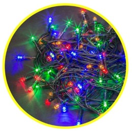  Гирлянда NAVIGATOR "нить" RGB 21,5м 8реж. черн. пров. IP44 NGF-S01-200RGB-10-21.5m-230-BL-IP44