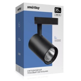 Светильник SMARTBUY Track COB 35W Black 4000K 2800Лм IP20 135х95мм  (SBL-TKBK2-35W-4K)