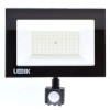 Прожектор с/д с д/движ. LE LED FL IR 100W BLACK IP65, 6500K, 7500 Лм